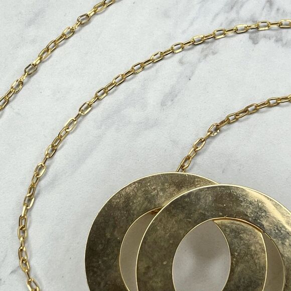 Gold Tone Double Strand Chain Link Belt - Small (S) ✨ - Picture 7 of 11